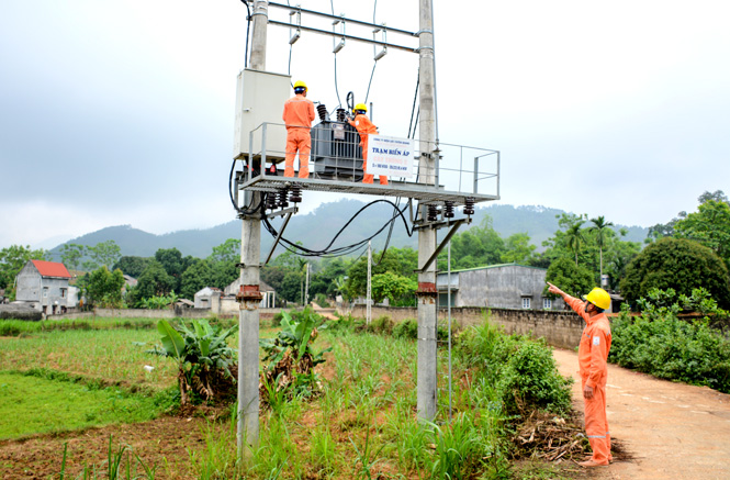 xây dựng hệ thống điện nông thôn 18 xã tại Hải Phòng